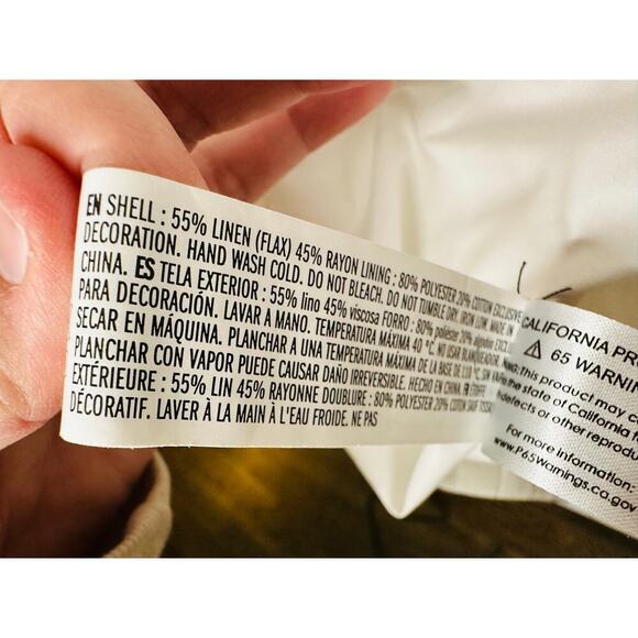 ENDLESS ROSE White Linen Blend Front Button Oversized Vest Blazer Size XS - Picture 12 of 12